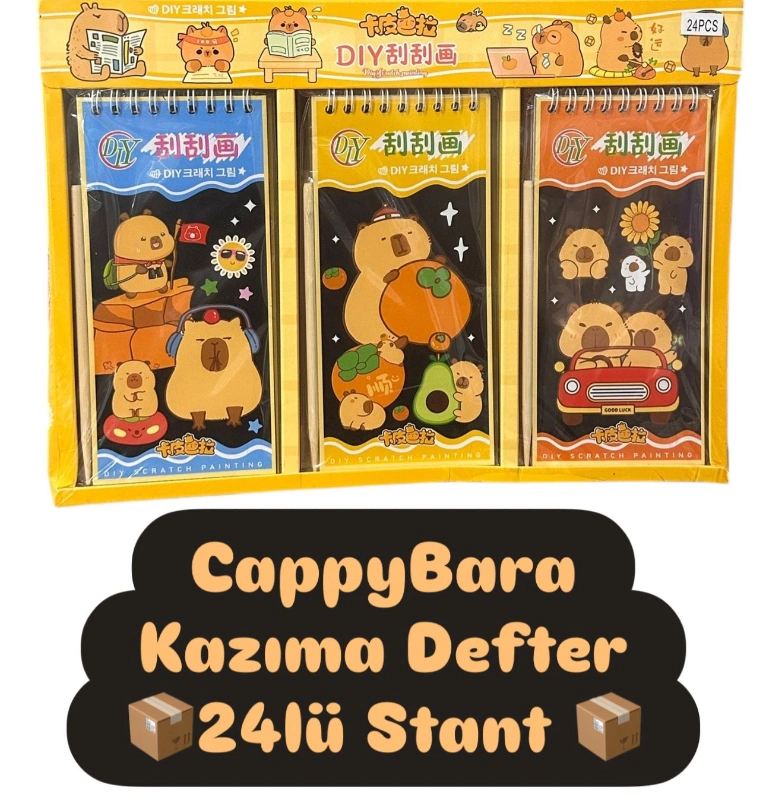 CAPPYBARA  KAZIMA TREND MODEL / 24LÜ PAKET